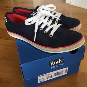 Keds Coursa Sneakers - Navy, size 6.5